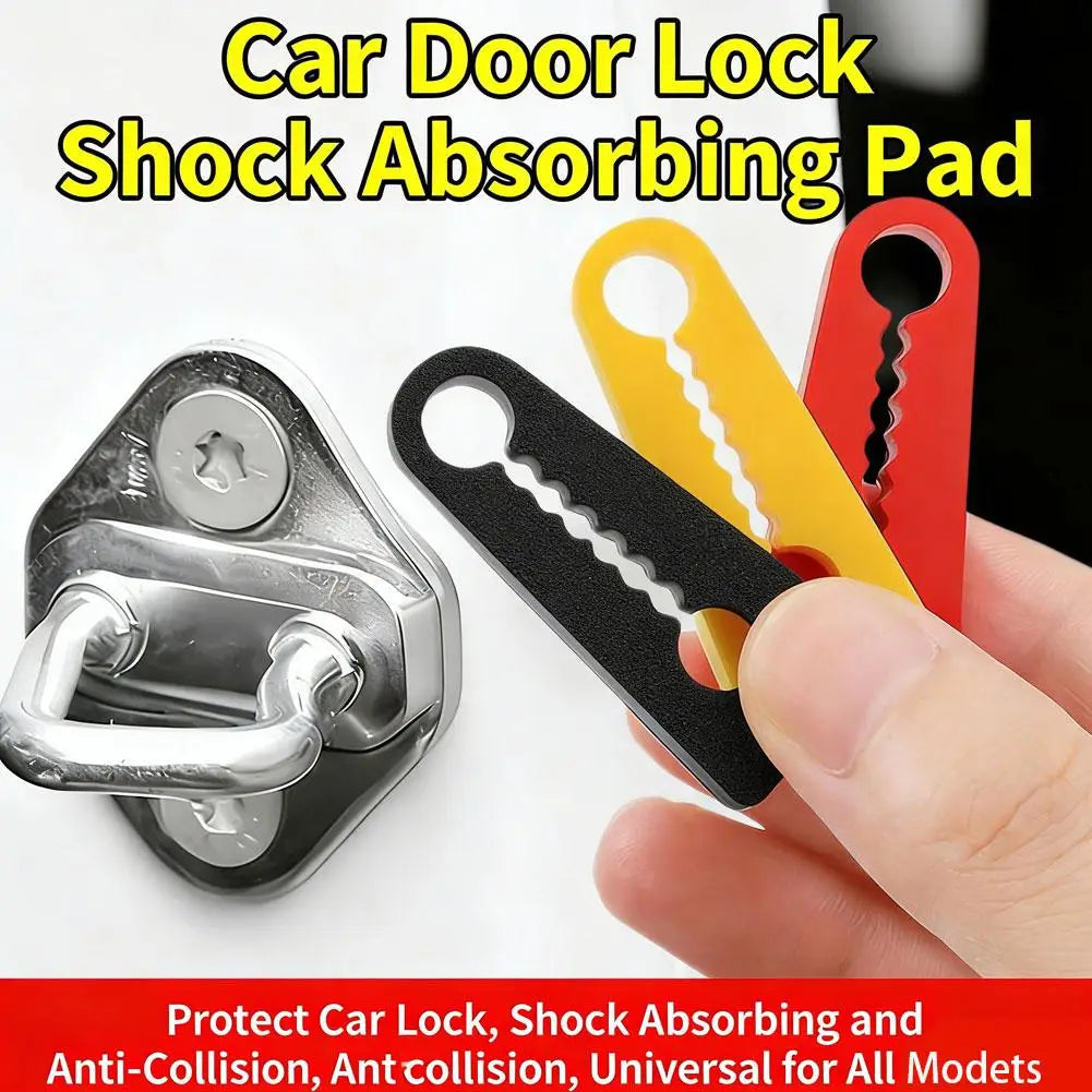 4Pcs Car Door Shock Absorbing Pad Anti Collision Lock Gasket