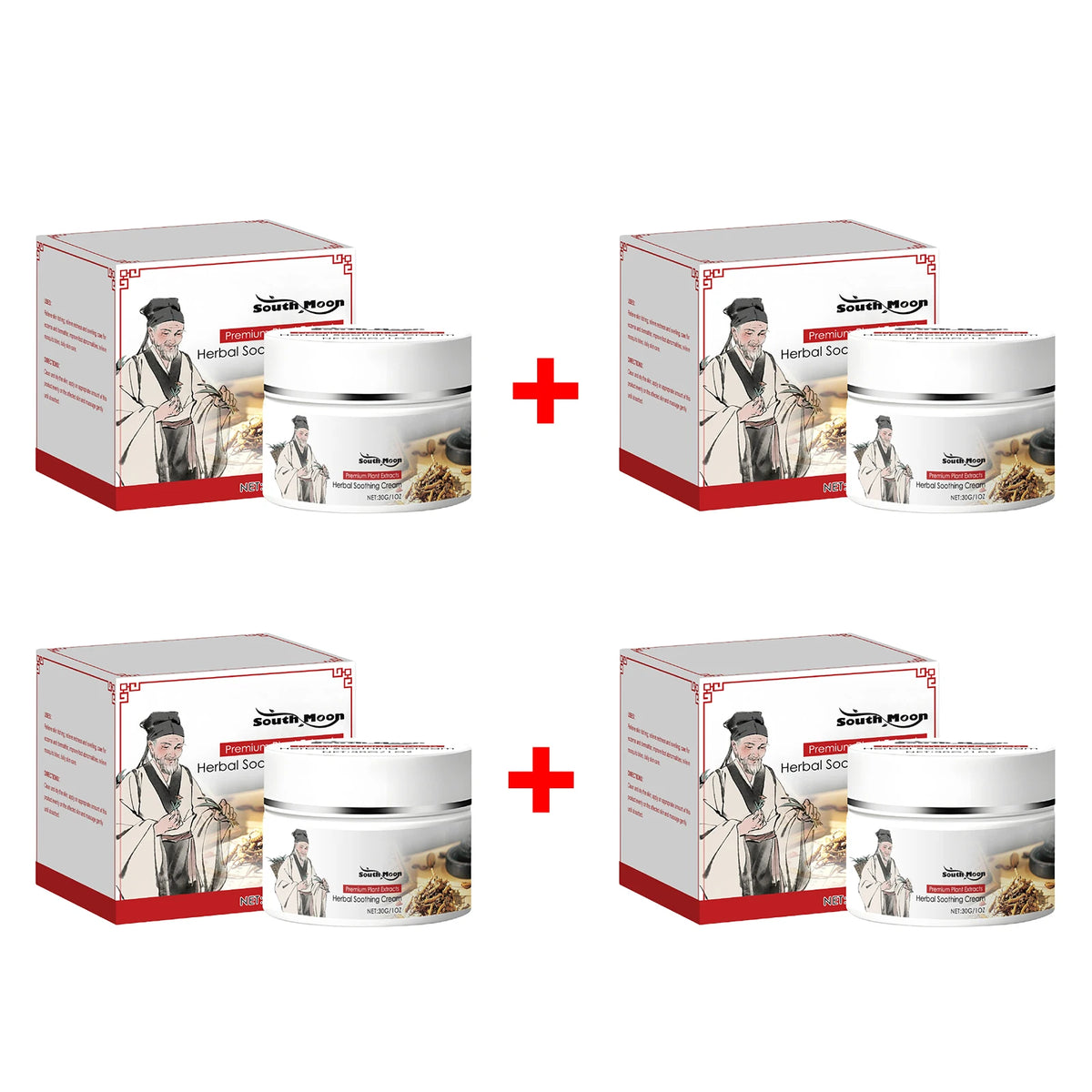 Herbal Soothing Cream Relieve Itching And Moisturizing Skin Care
