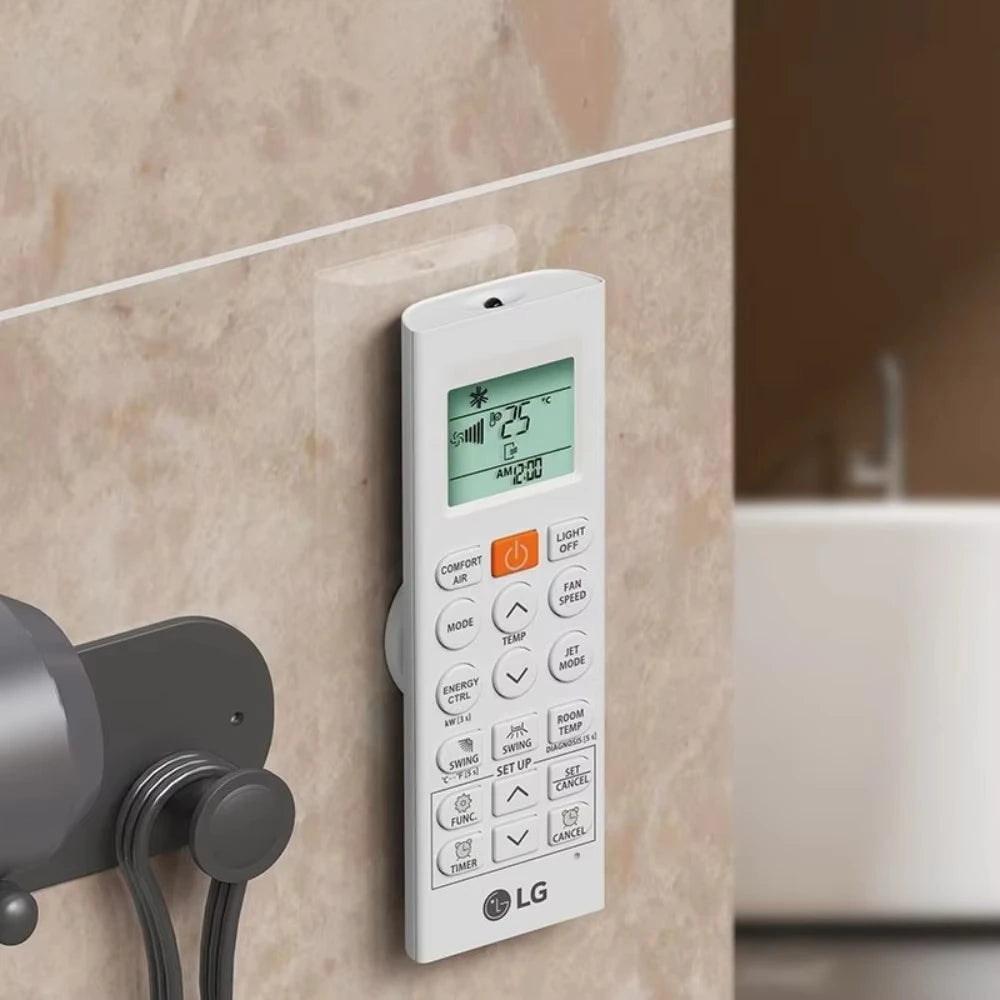 Magnetic Remote Control Holder Wall Mount Storage Hook for Home - 3