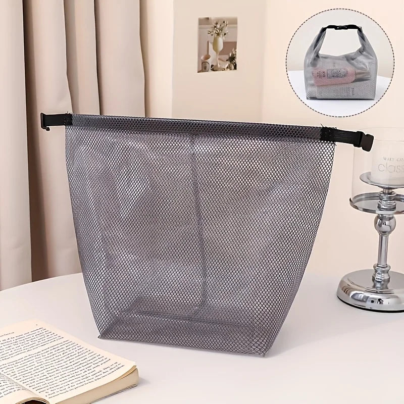 2PCS Waterproof Storage Bag Mesh Cosmetic Pouch for Travel and Gym - 10