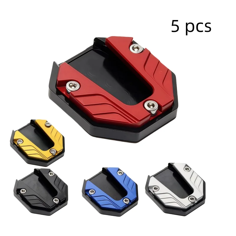 Motorcycle Kickstand Extender Side Stand Extension Pad Support Plate