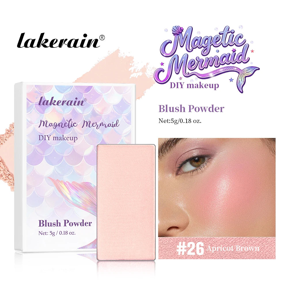 Lakerain Magnetic Mermaid Eyeshadow Makeup Palette DIY Beauty Kit - 21
