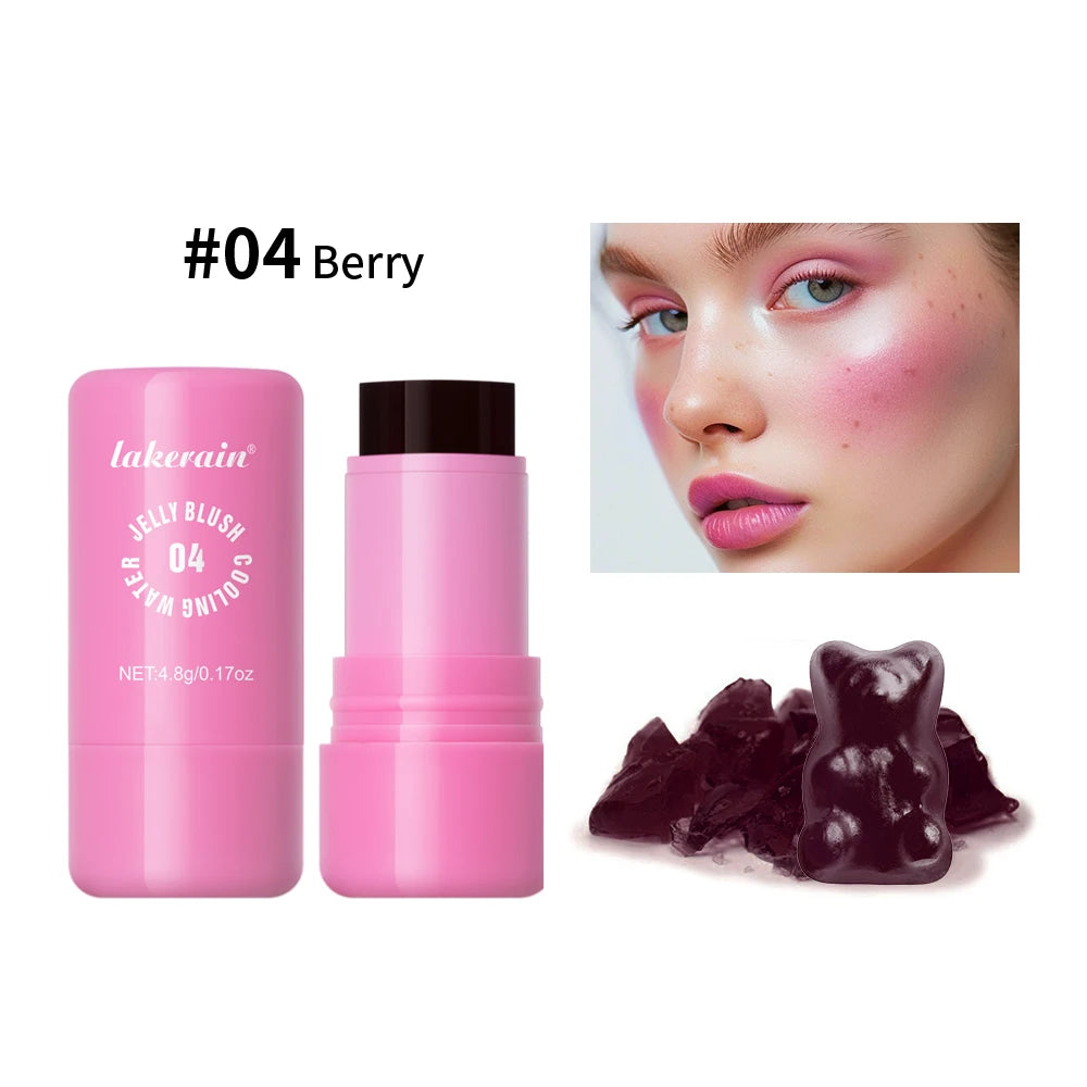 3 in 1 Jelly Tint Stick Hydrating Blush and Lip Tint