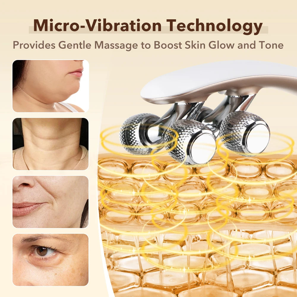 Electric Facial Massager Roller Skin Care Beauty Tool