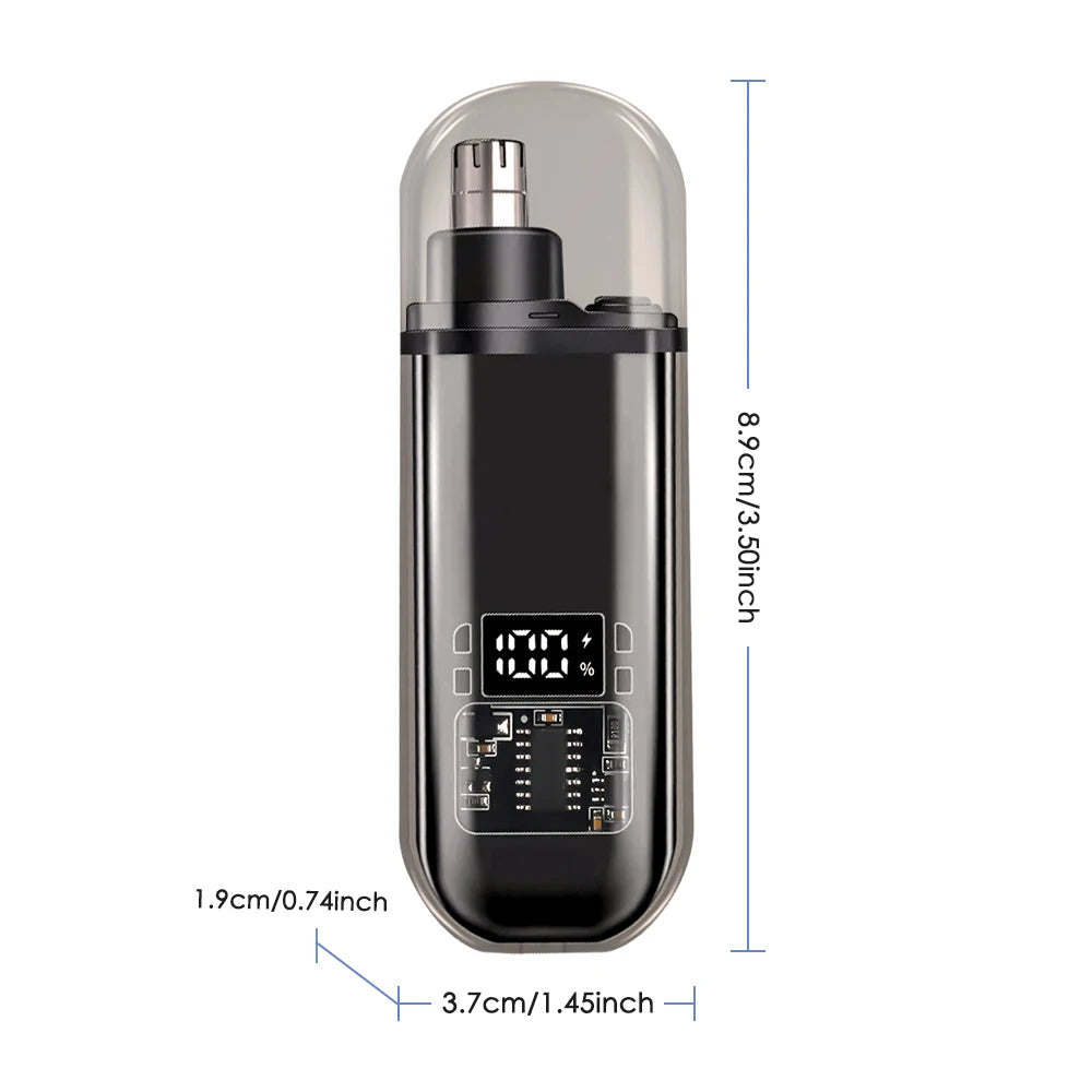 Electric Nose Hair Trimmer Precision Grooming Tool - 9