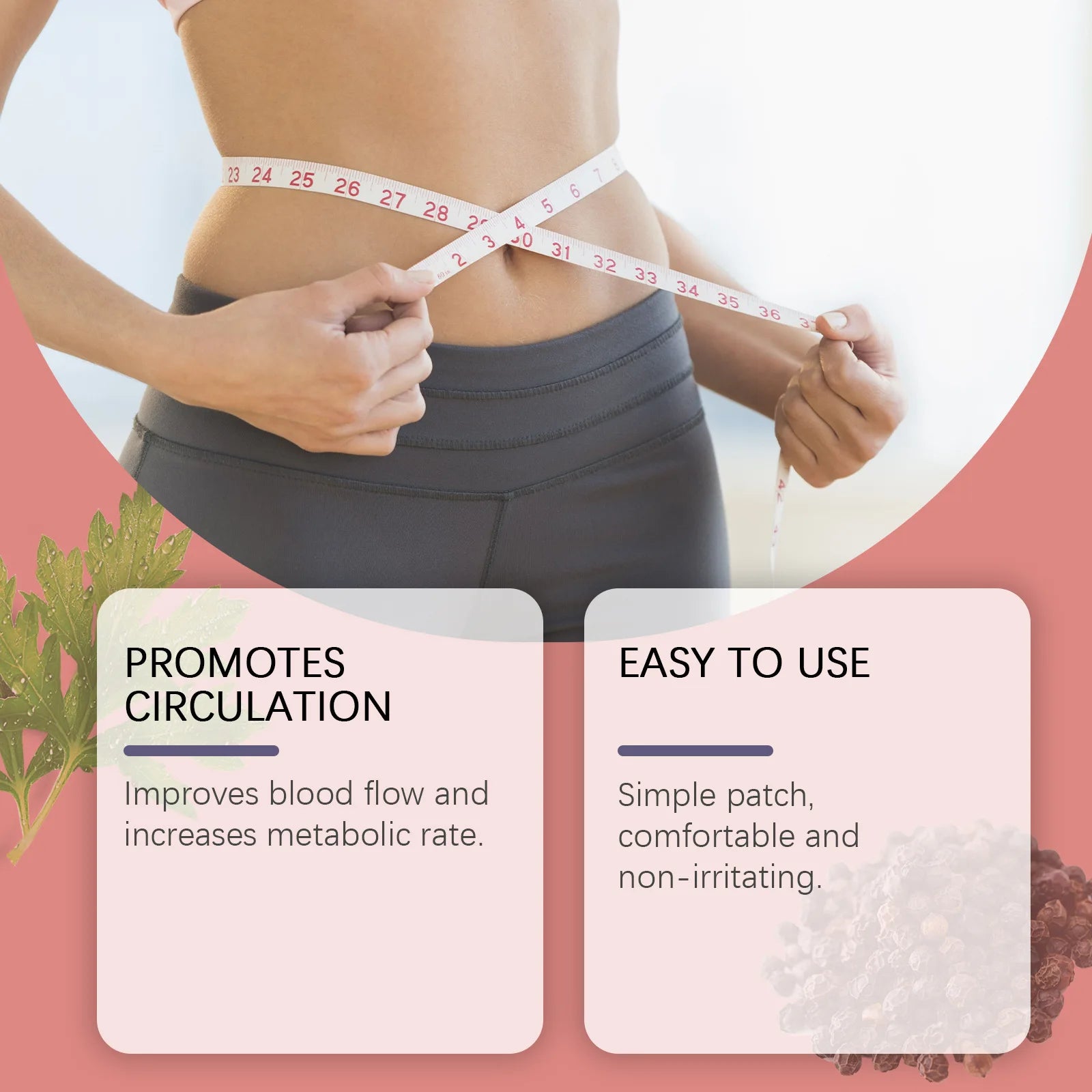 Slimming Weight Loss Patches Belly Detox Body Shaping Stickers - 3