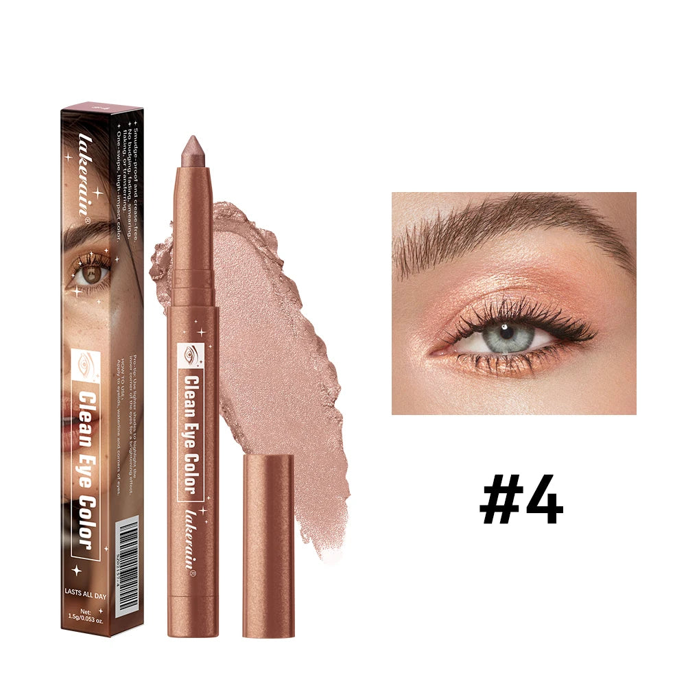 Lakerain Creamy Eyeshadow Stick Buildable Long-Lasting Eye Color