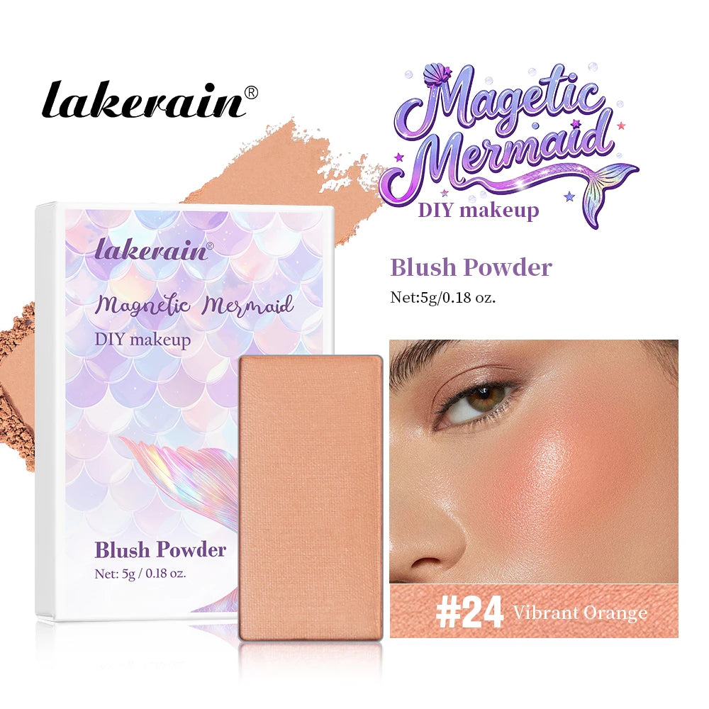 Lakerain Magnetic Mermaid Eyeshadow Makeup Palette DIY Beauty Kit