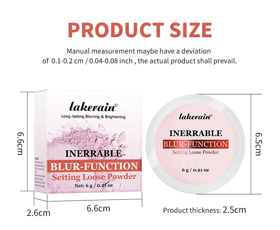 Baked Setting Loose Powder Oil Control Matte Face Powder