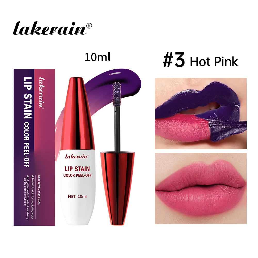 Peel Off Lip Stain Waterproof Tattoo Lip Tint Gloss - 30