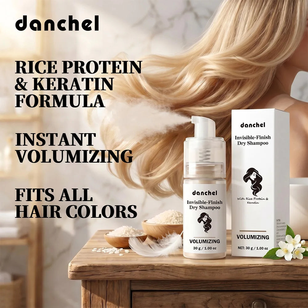 Dry Shampoo Powder Instant Oil Absorbing Hair Styling Powder