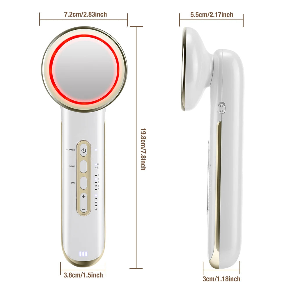 EMS Ultrasound Cavitation Body Slimming & Facial Massager