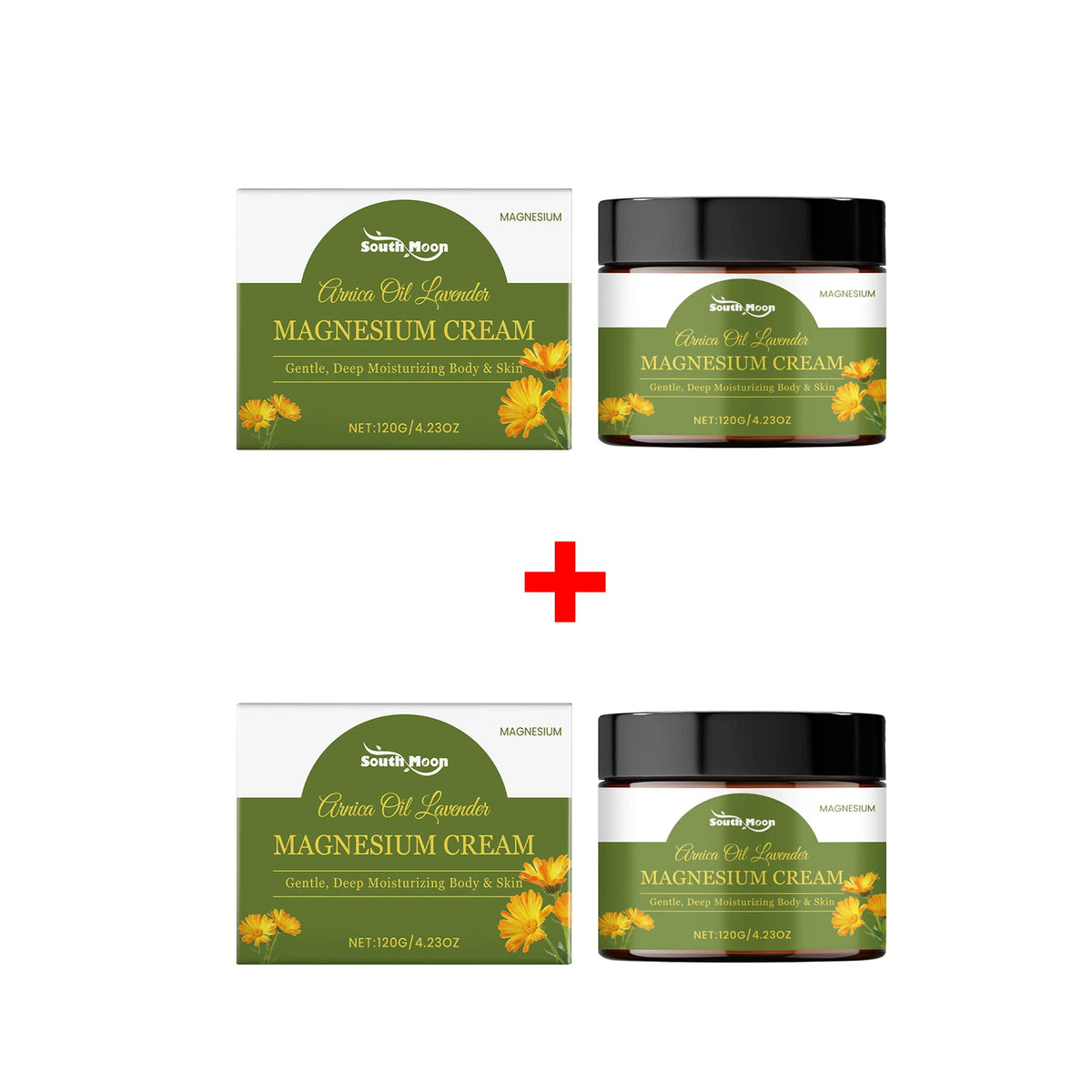 Joint Moisturizing Magnesium Cream Fast Absorbing Relief Care