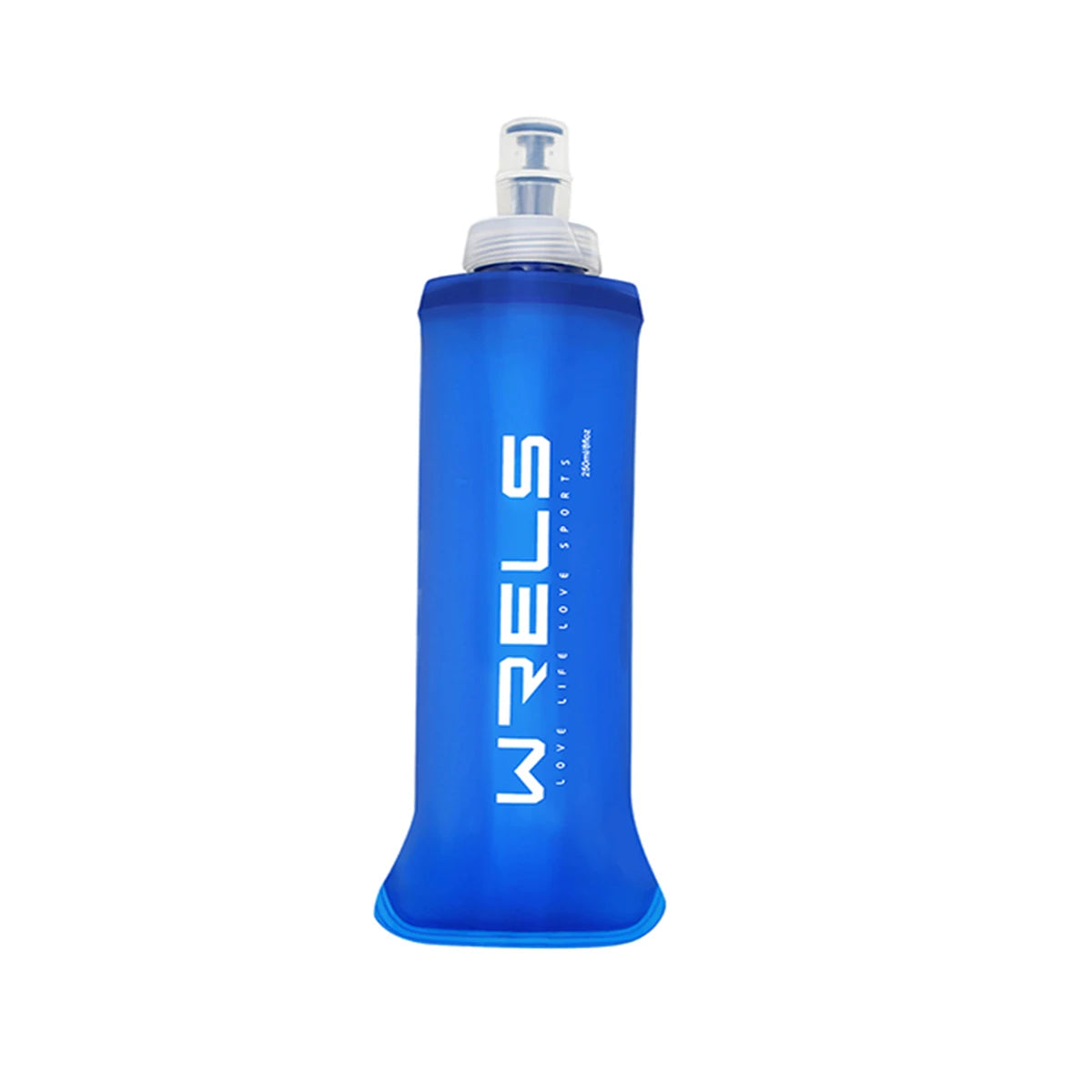 WRELS Collapsible Soft Water Bottle Running Hydration Flask Sport Bag
