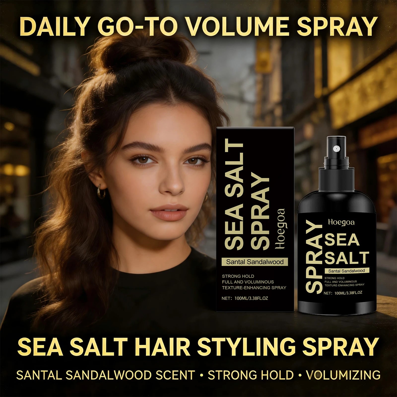 Sea Salt Hair Styling Spray Volumizing Mist - 5