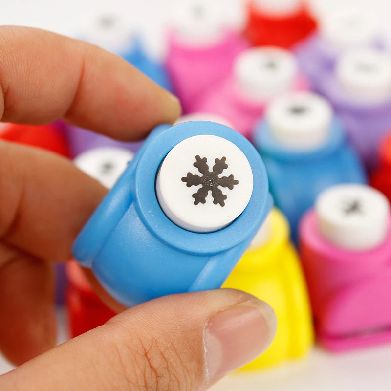 Mini Scrapbook Hole Punch Set DIY Embossing Cutter for Paper Crafts