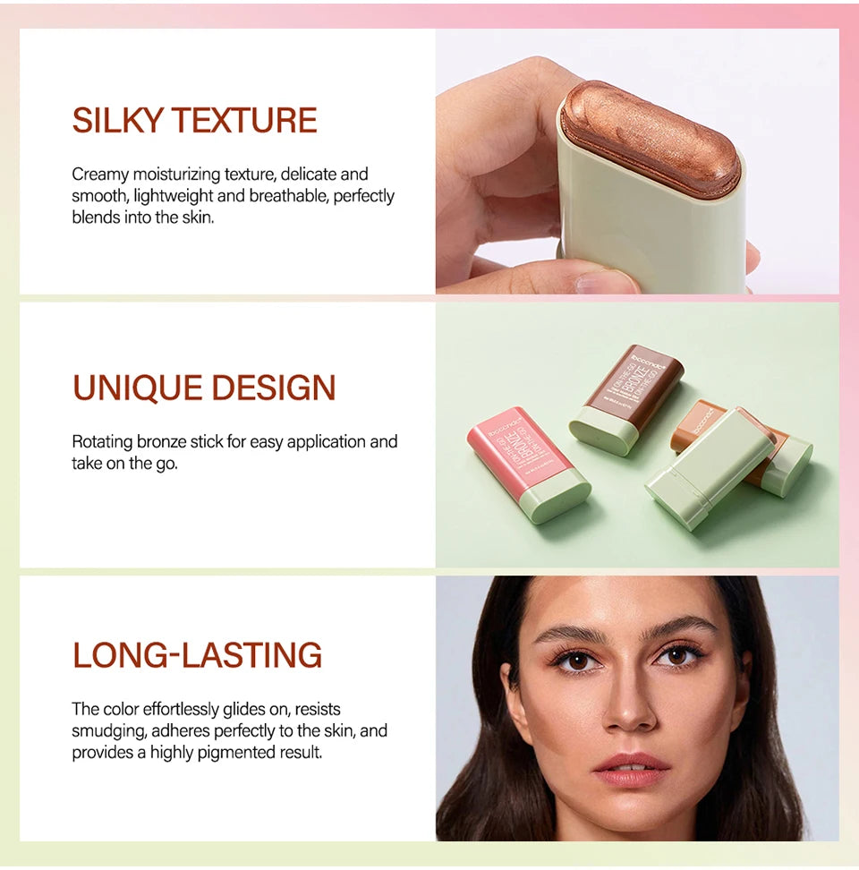 Waterproof Contour Bronzer Stick & Face Sculpting Makeup
