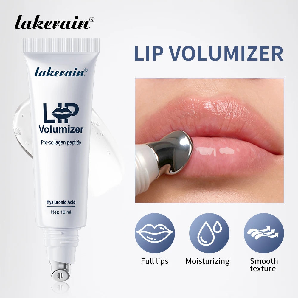 Lip Plumper Gloss Serum Volumizer Deep Hydration Moisturizing Care