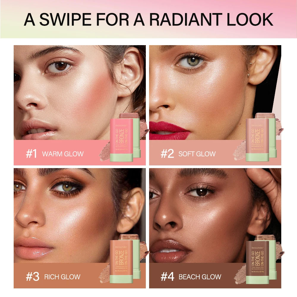 Waterproof Contour Bronzer Stick & Face Sculpting Makeup - 2