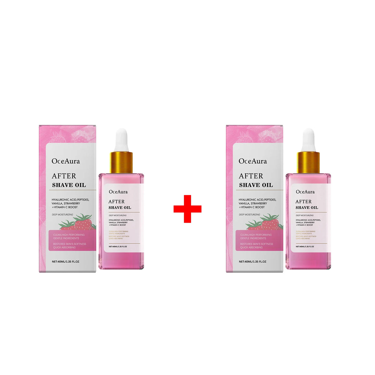 Strawberry After Shave Oil Soothing Post Wax Hair Removal Care
