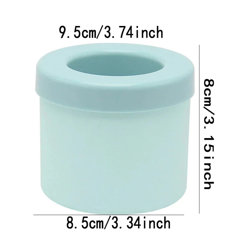 32 Grid Ice Cube Tray with Lid and Storage Bin One Click Release Maker - 27