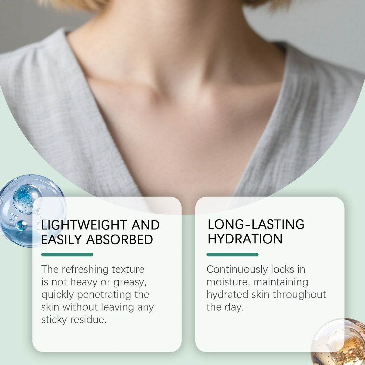 Hyaluronic Acid Body Serum for Dry Skin Moisturizing Care