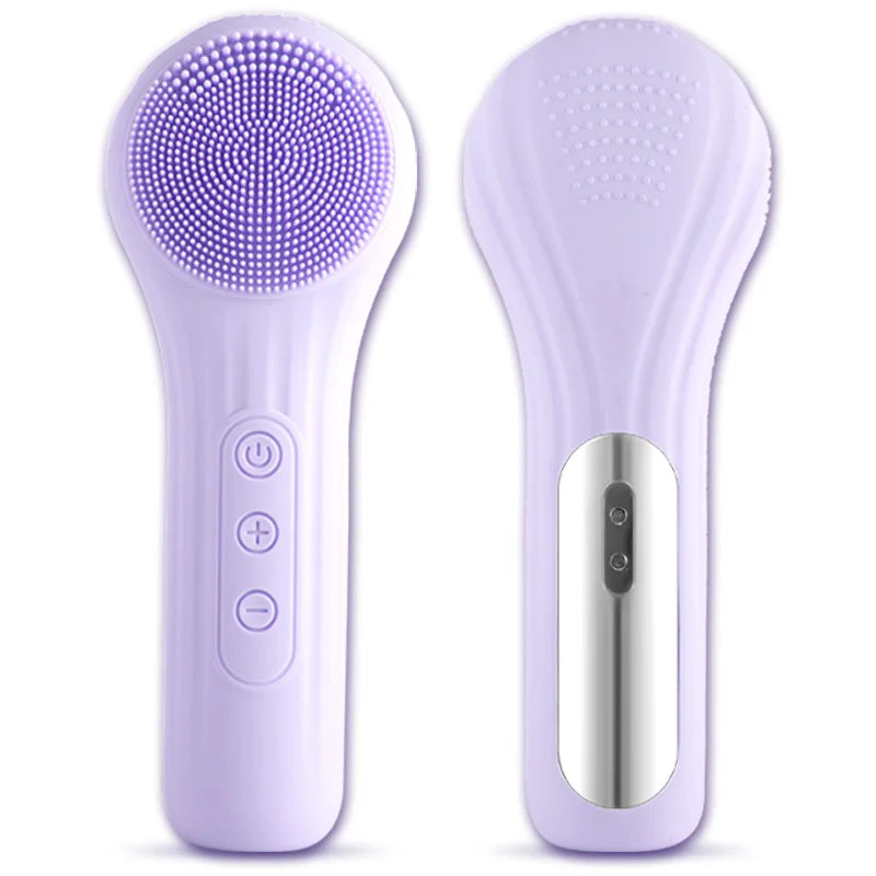 Sonic Facial Cleansing Brush Electric Face Scrubber Exfoliator
