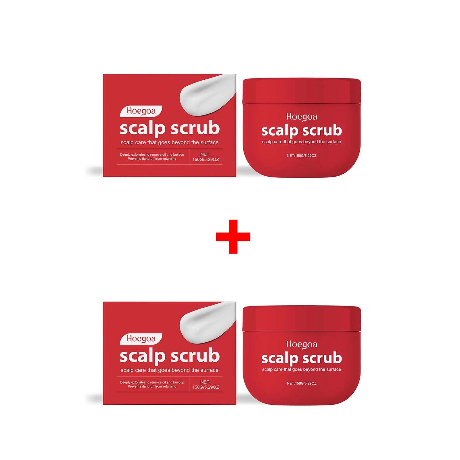 Scalp Scrub Deep Cleansing Exfoliator Dandruff Relief Hair Care - 14