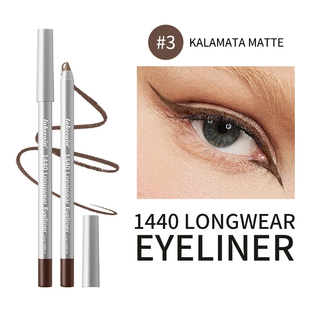 Waterproof Eyeliner Pencil Long Lasting Smudge Proof Makeup