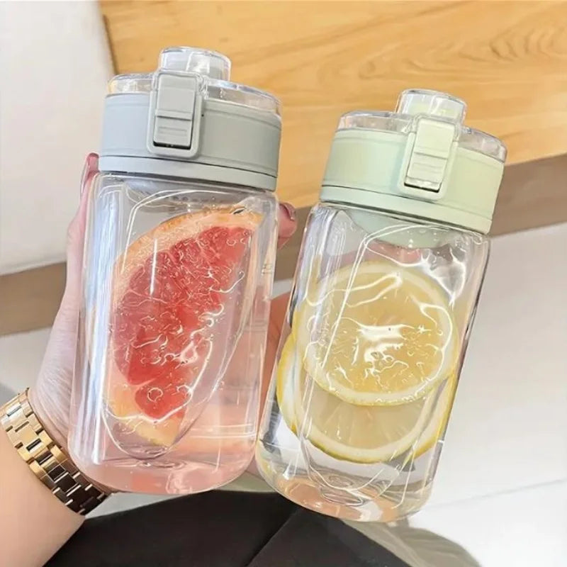 BPA Free Leakproof Sports Water Bottle Portable Gym Fitness Jug 580ml - 4