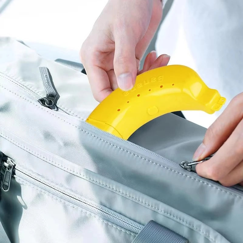 Portable Banana Saver Case - Protective Fruit Storage Container for Travel - 12