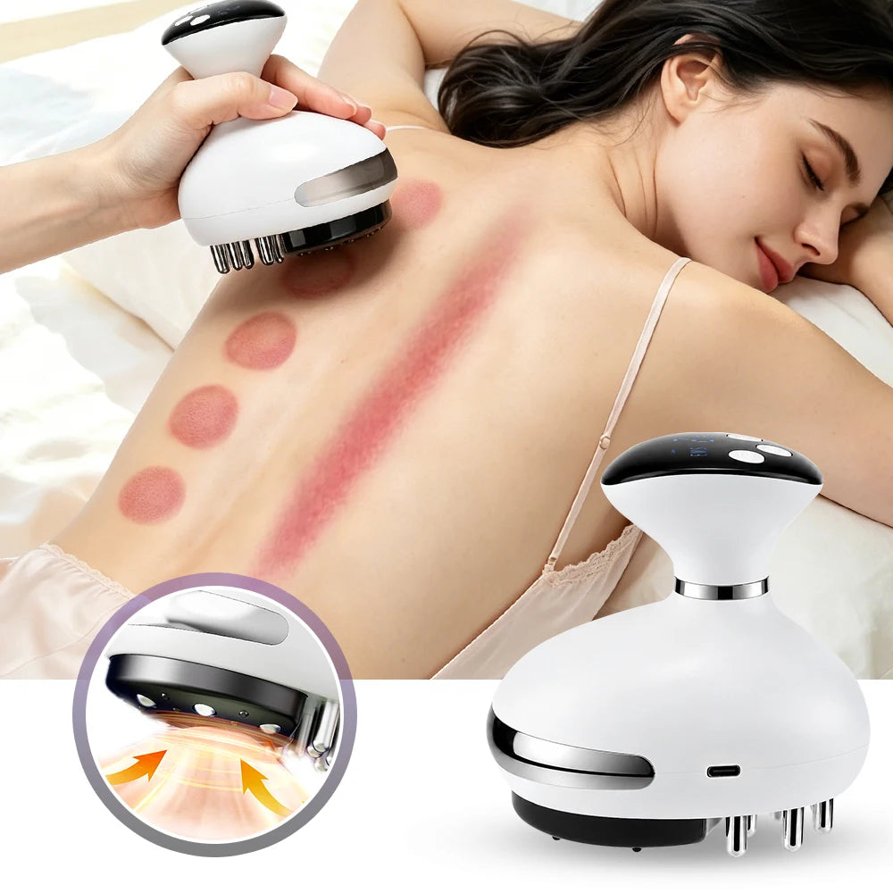 Electric Cupping Massager Portable Gua Sha Scraping Machine