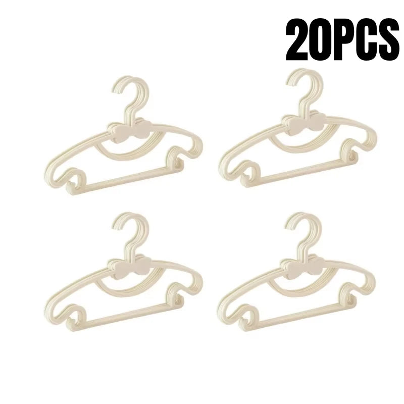Non-Slip Baby Hangers Kids Clothes Storage Organizers for Wardrobe - 17