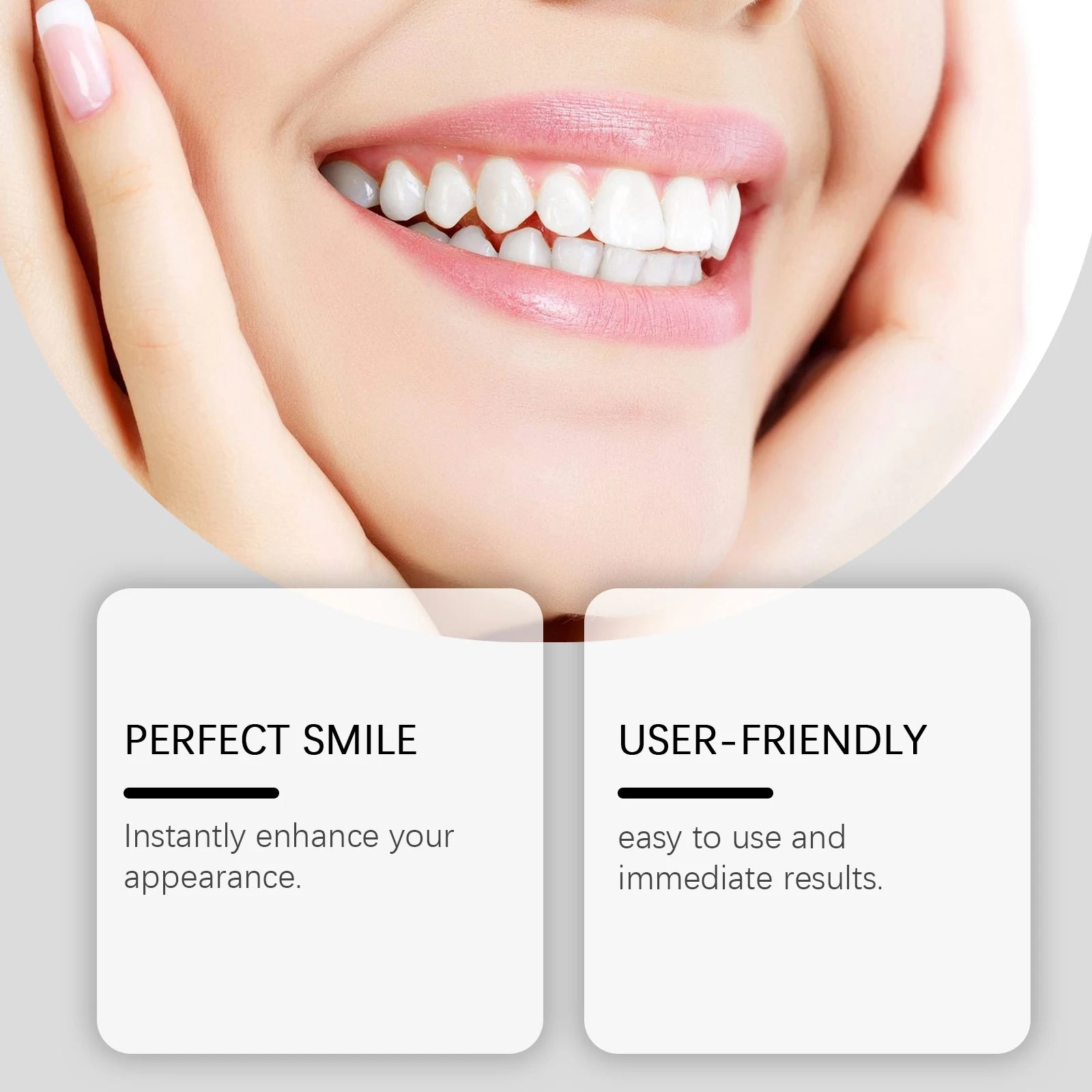 Silicone Denture Set Temporary False Teeth Veneers - 8