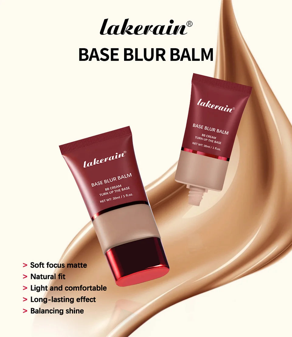 Lakerain Base Blur Foundation Long Lasting Matte Oil Control Makeup - 7