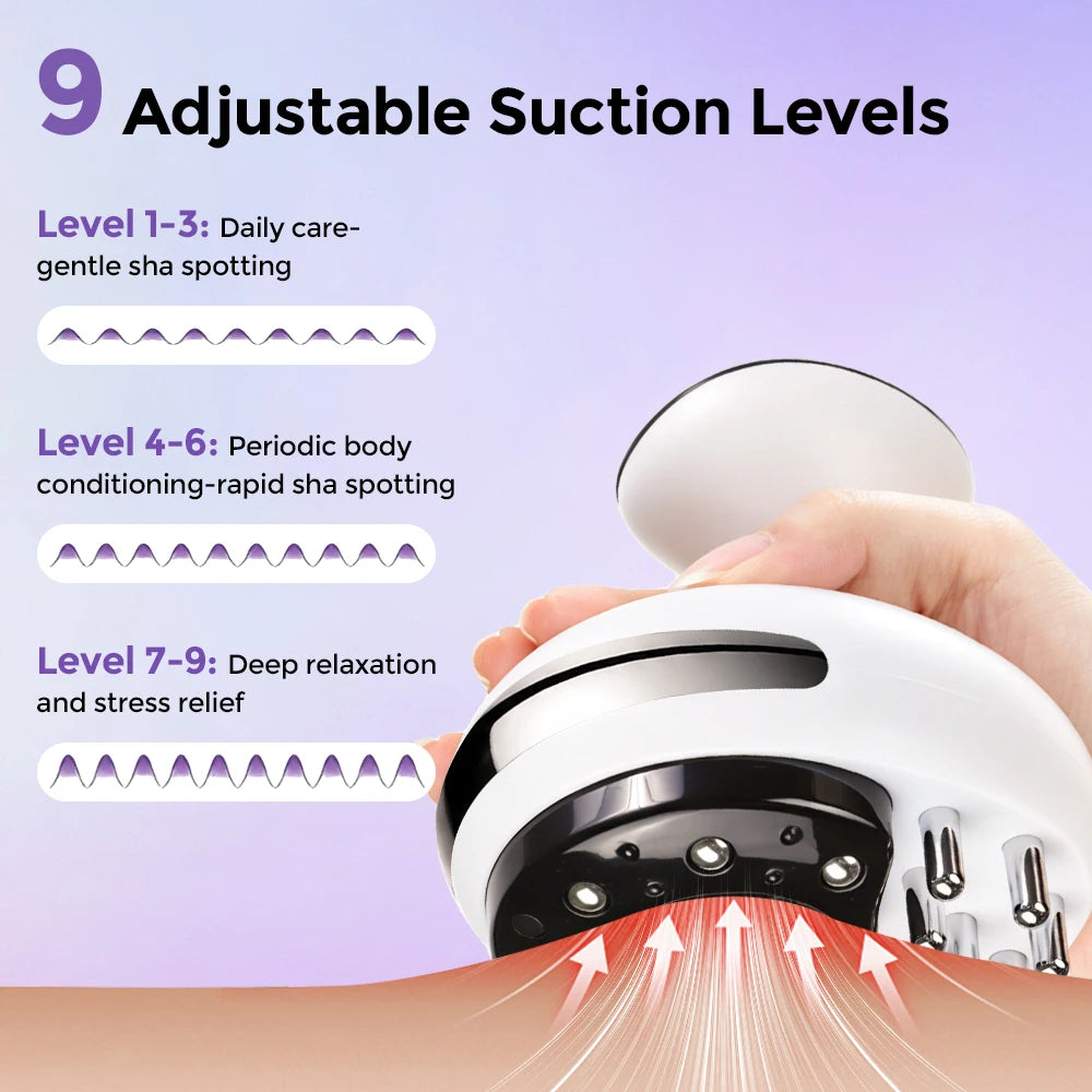 Electric Cupping Massager Portable Gua Sha Scraping Machine