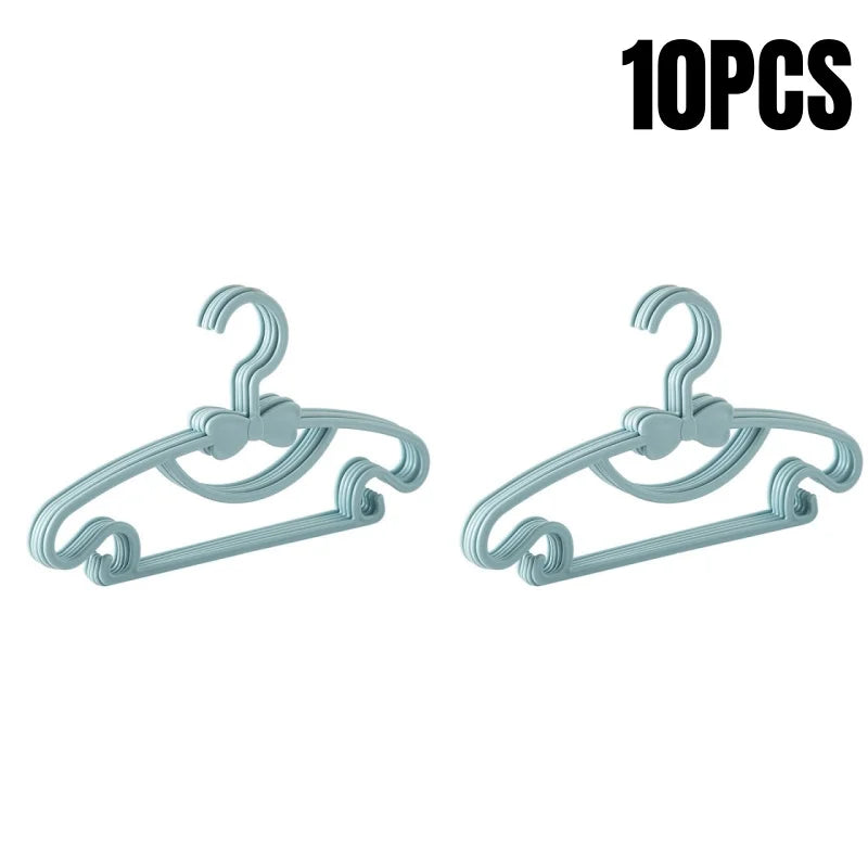 Baby Clothes Hangers Non Slip Kids Clothing Organizer Set - 17