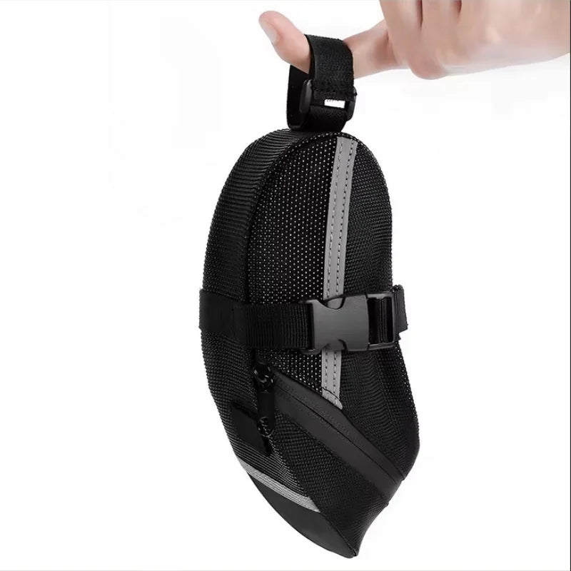 Bicycle Saddle Bag Waterproof Mountain Bike Tail Storage Pouch
