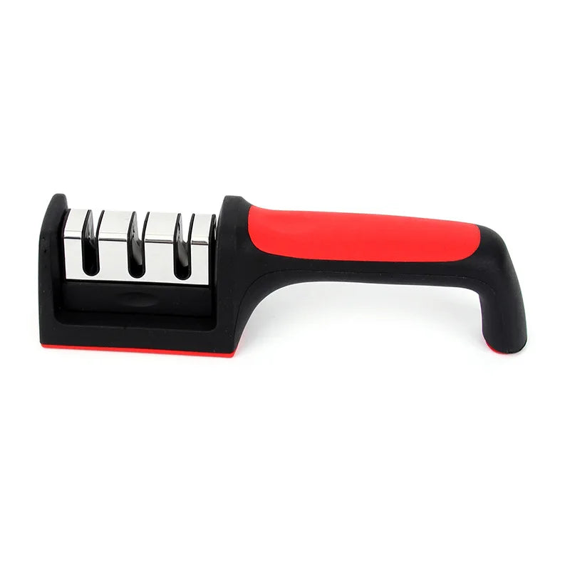 3-Stage Professional Knife Sharpener Kitchen Tool for Knives and Scissors - 12