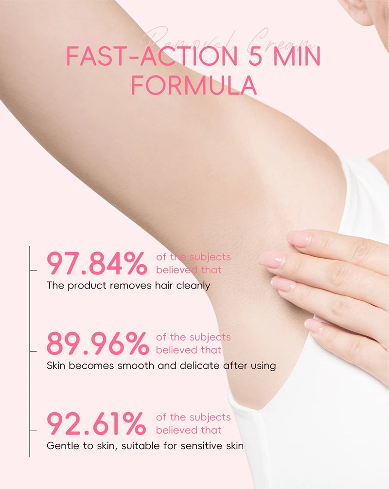 Eelhoe Hair Removal Cream Painless Body Epilator and Growth Inhibitor - 9