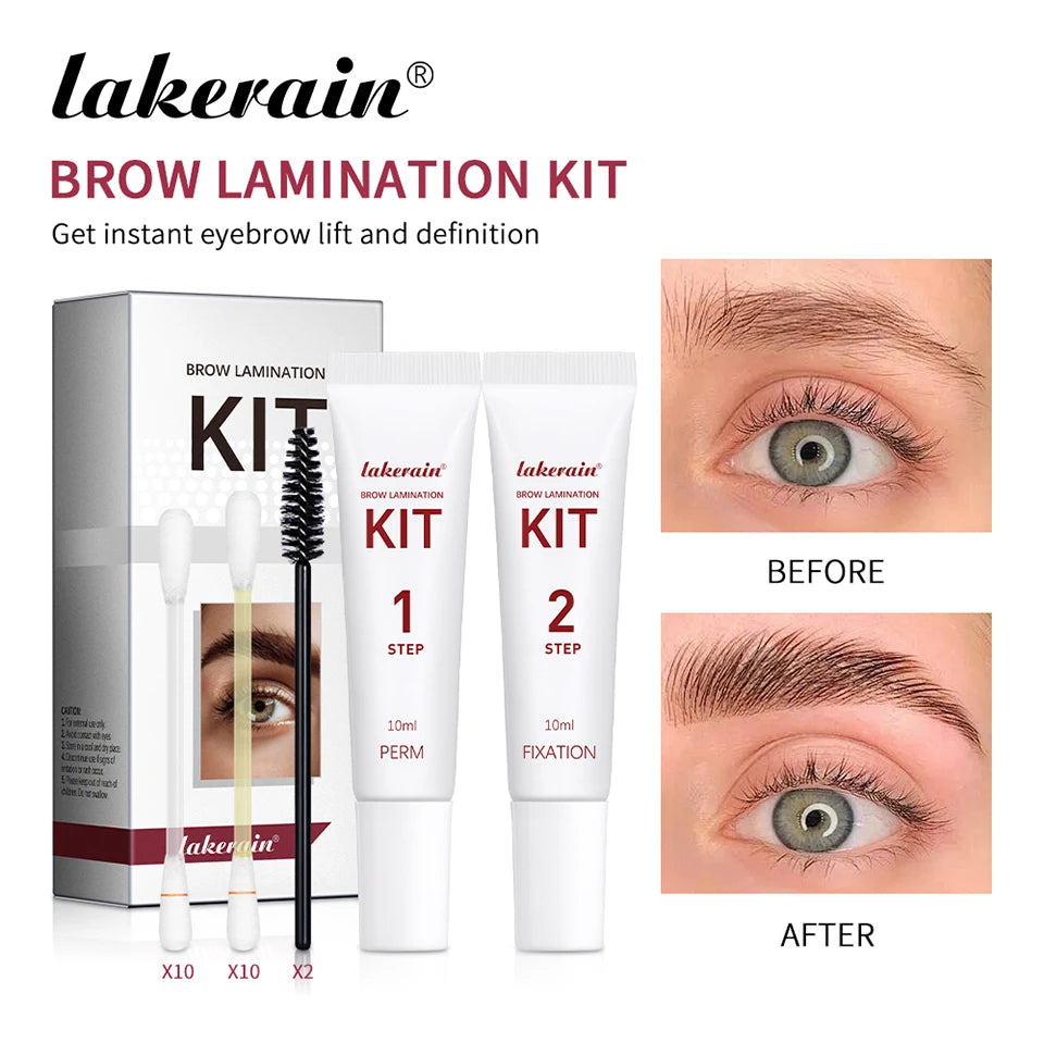 Lakerain Brow Lamination Kit Semi-Permanent Eyebrow Lift Set