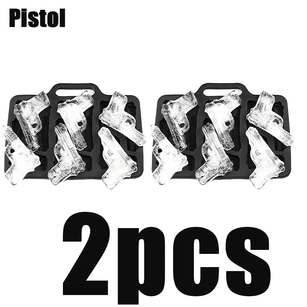 Bullet Ice Cube Tray Silicone Mold for Whiskey Cocktails and Parties - 19