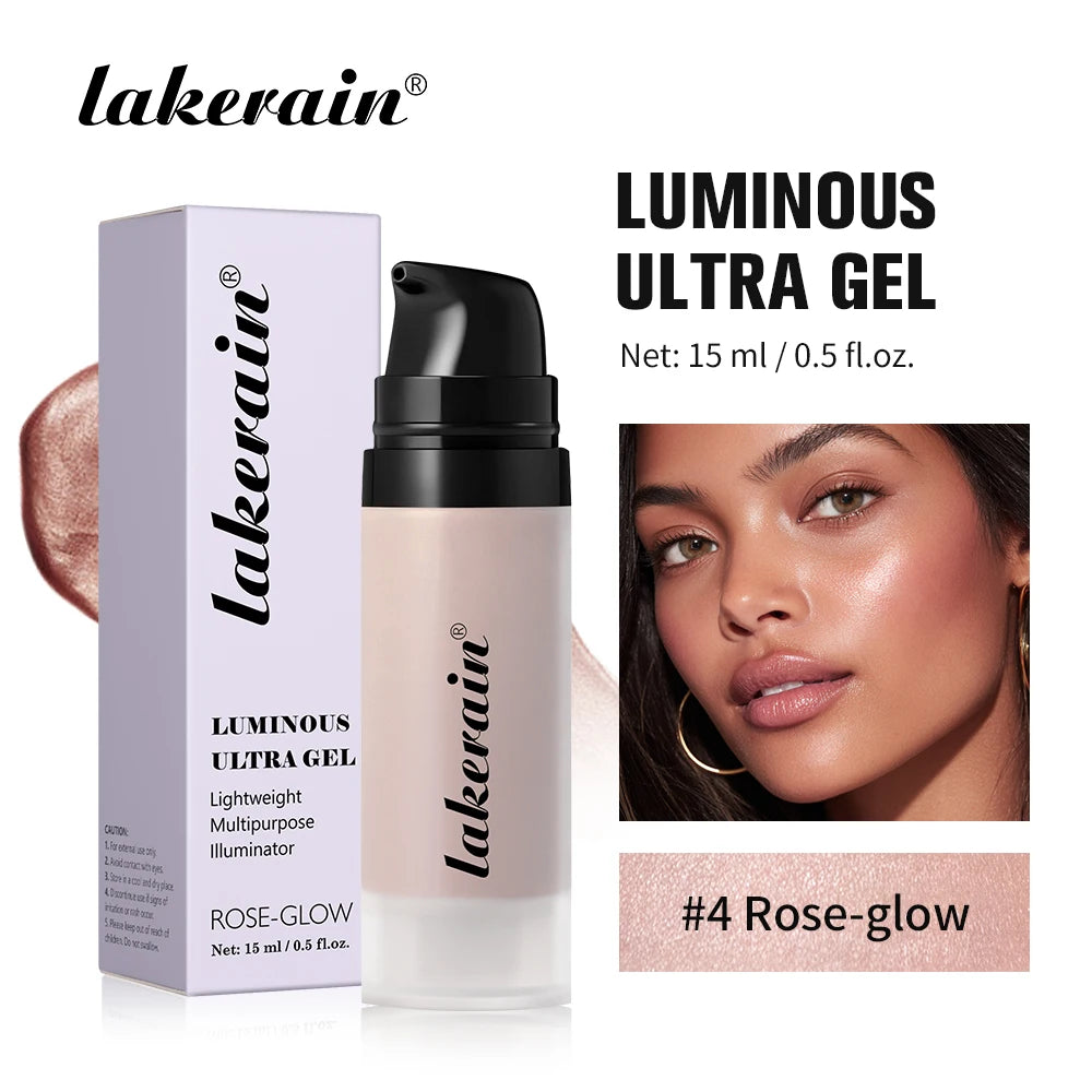 Lakerain Glowy Super Gel Lightweight Dewy Liquid Illuminator Primer