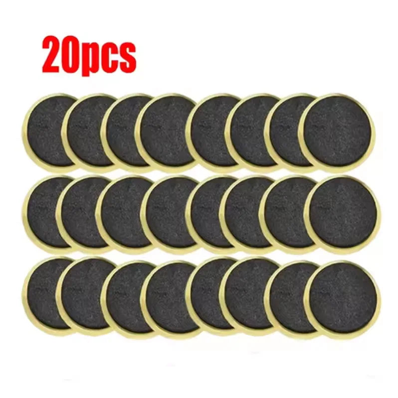 Bicycle Tire Patches Glue-free Bike Inner Tube Repair Kit 10-100pcs - 12