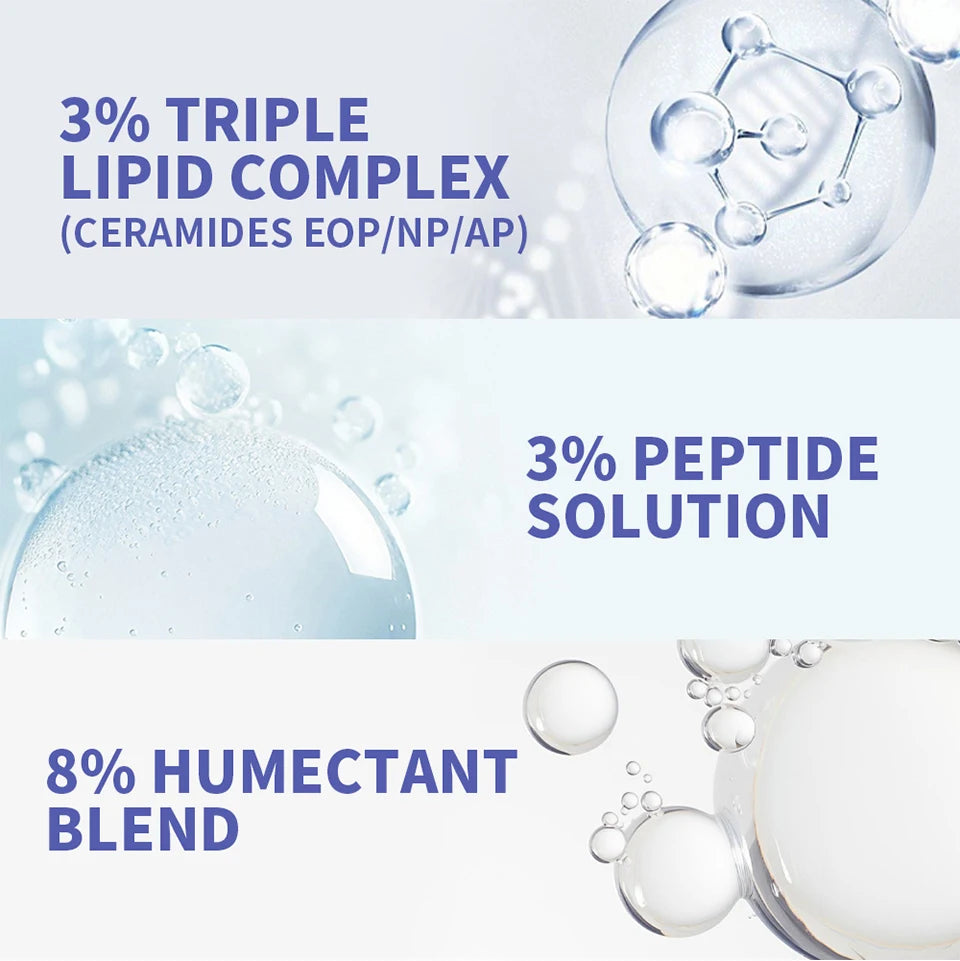 Triple Lipid Peptide Cream Deep Hydration Face Moisturizer