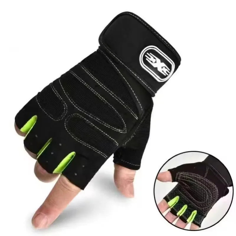 Half Finger Fitness Gloves Tactical Cycling Workout Sports Gear