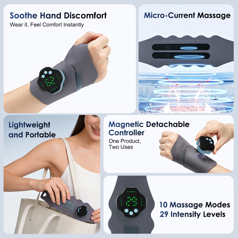 EMS Microcurrent Wrist Massager Brace - 12