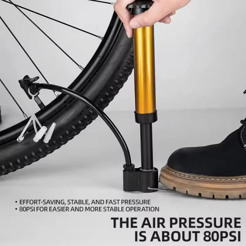 Portable Sports Ball Pump Handheld Air Inflator for Balls and Inflatables - 4