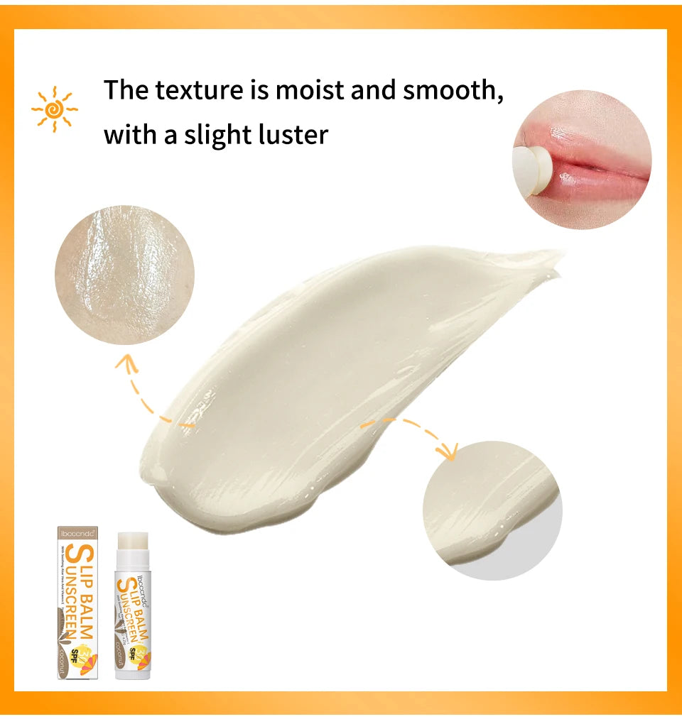 Sunscreen Lip Balm SPF30 Moisturizing UV Protection Lip Care