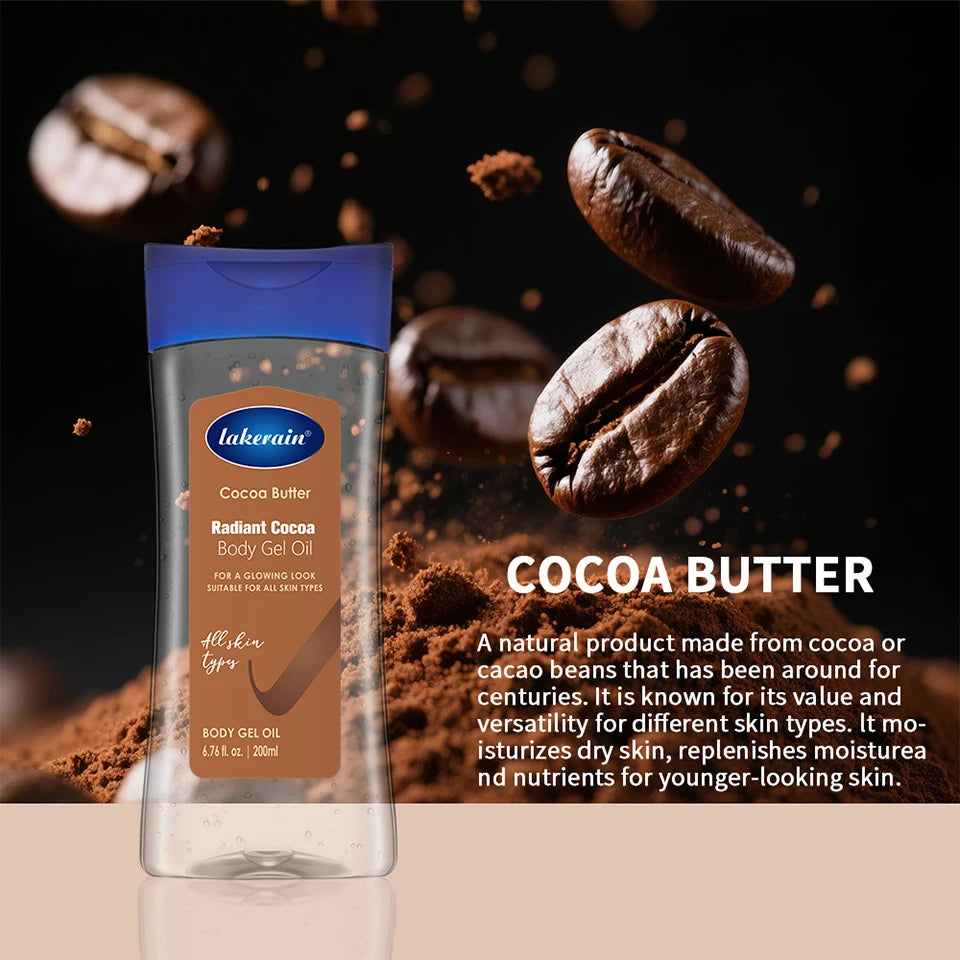 Cocoa Body Oil Gel Moisturizing Hydration for Dry Skin Care - 13